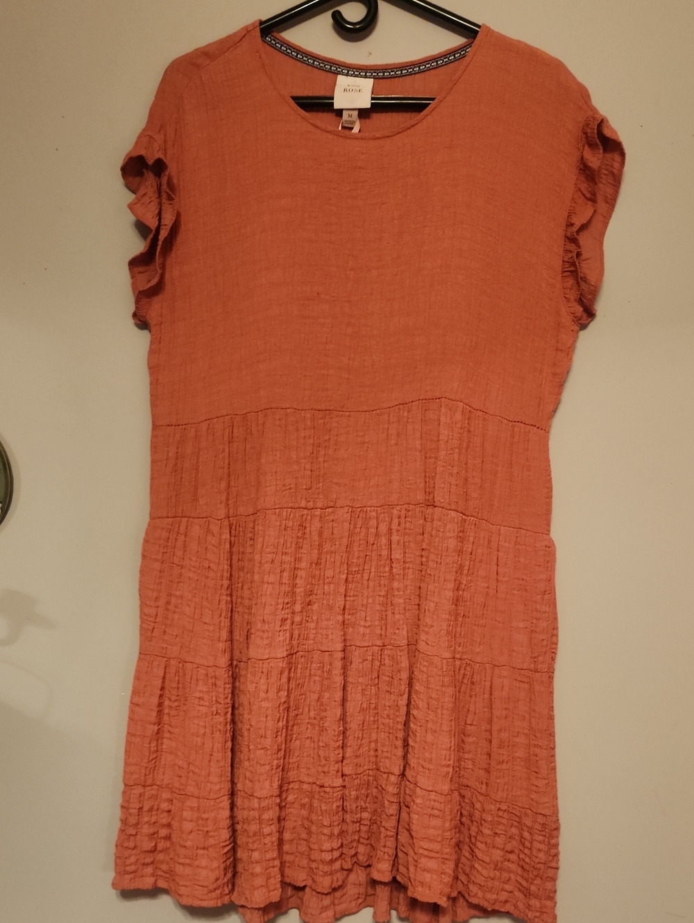 Rose Colored Dress Sz MED.